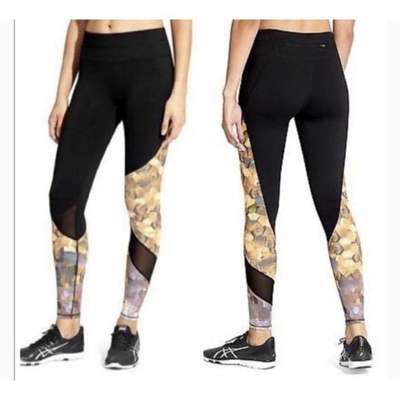 Athleta Pants & Jumpsuits Athleta Compression Sonar Mesh Inlay